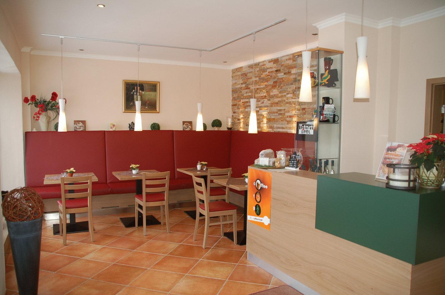 Hotel-Ferienwohnungen Cafe Maarblick Schalkenmehren Dış mekan fotoğraf